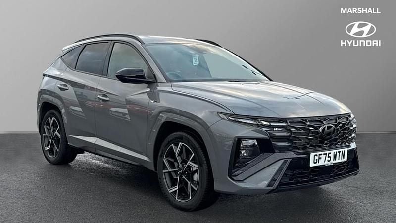 Shadow grey New 2025 Hyundai Tucson N Line SUV | £27,850 (Super price) - Image 1/4