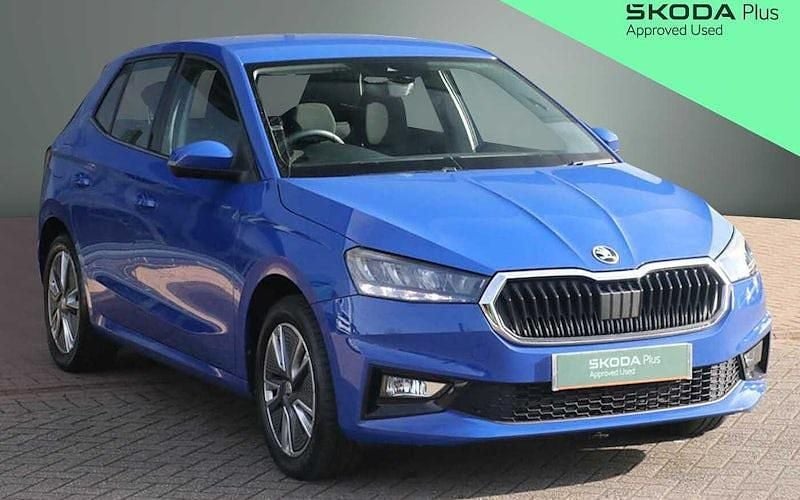 Used Skoda Fabia SE L 110 HP (80 kW) 2023 Blue Hatchback