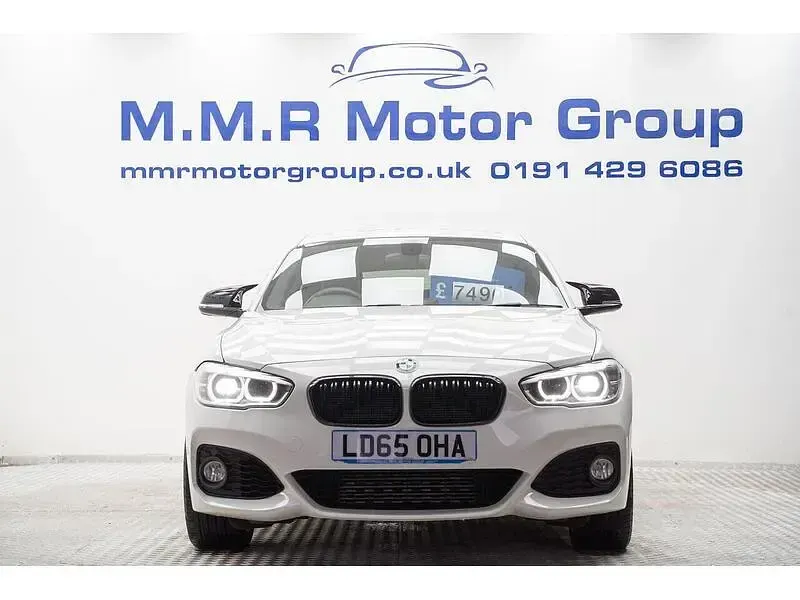 Used BMW 118 M Sport 150 HP (110 kW) 2015 White Hatchback