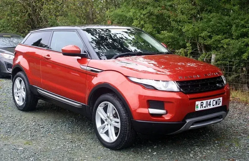 Used Land Rover Range Rover evoque Pure 2014 Red SUV