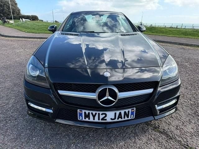 Used Mercedes SLK200 AMG 184 HP (135 kW) 2012 Black Cabriolet