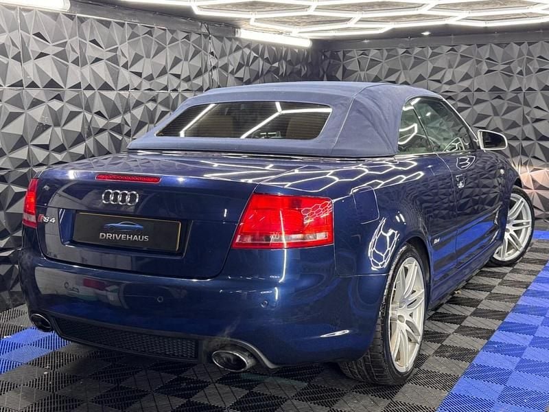Used Audi RS4 Performance 420 HP (308 kW) 2006 Blue Cabriolet