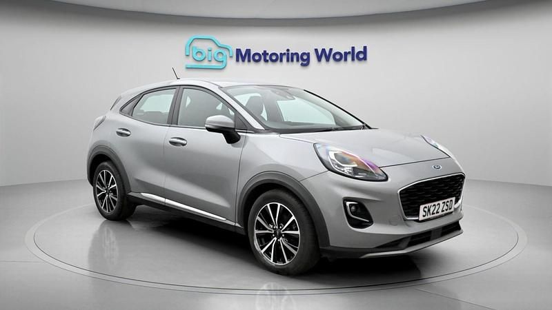 Used Ford Puma Titanium 2022 Silver SUV