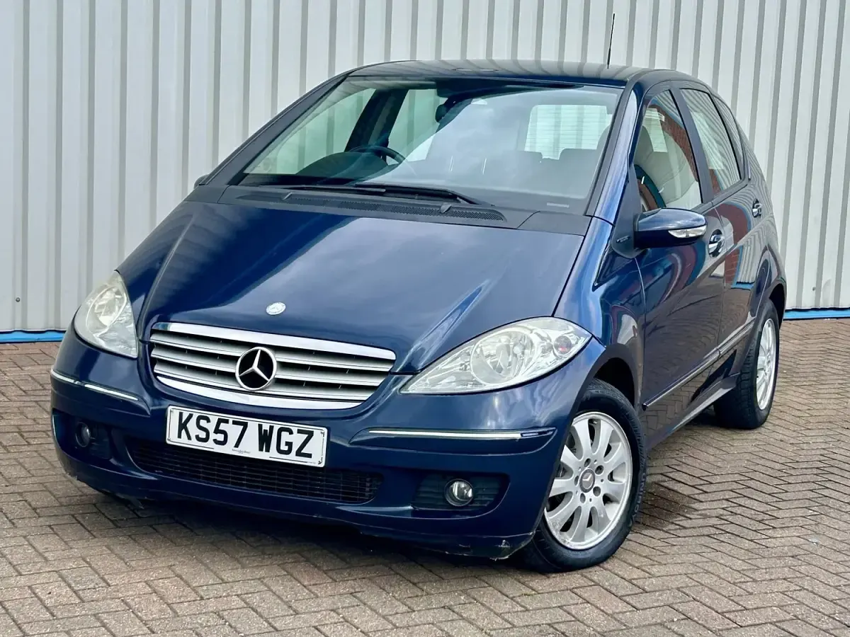Used Mercedes A160 Elegance 2008 Blue Hatchback