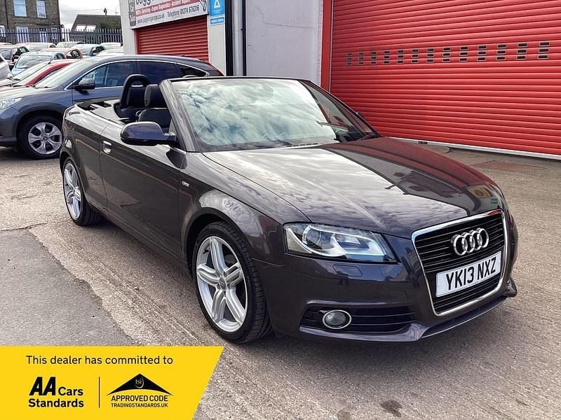 Grey Used 2013 Audi A3 Cabriolet S-Line Cabriolet | £7,495 (Expensive) - Image 1/4