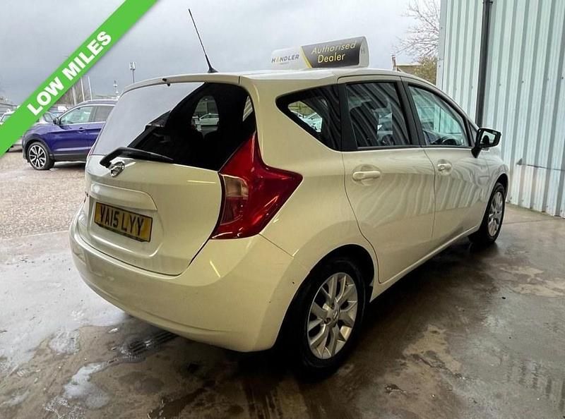 Used Nissan Note Acenta Premium 80 HP (58 kW) 2015 White Hatchback
