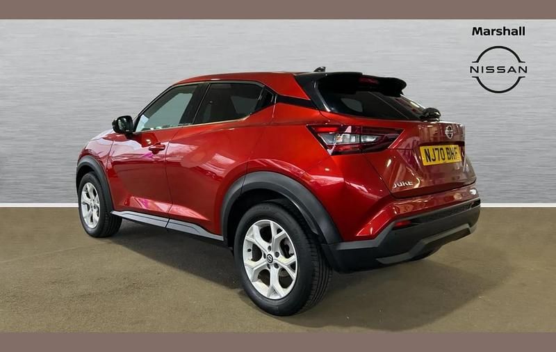 Used Nissan Juke N-Connecta 114 HP (83 kW) 2021 Red SUV