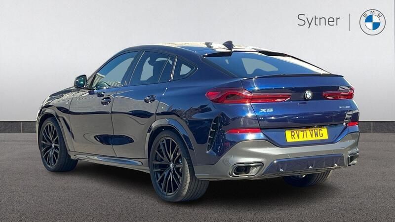 Used BMW X6 M Sport 340 HP (250 kW) 2021 Blue SUV