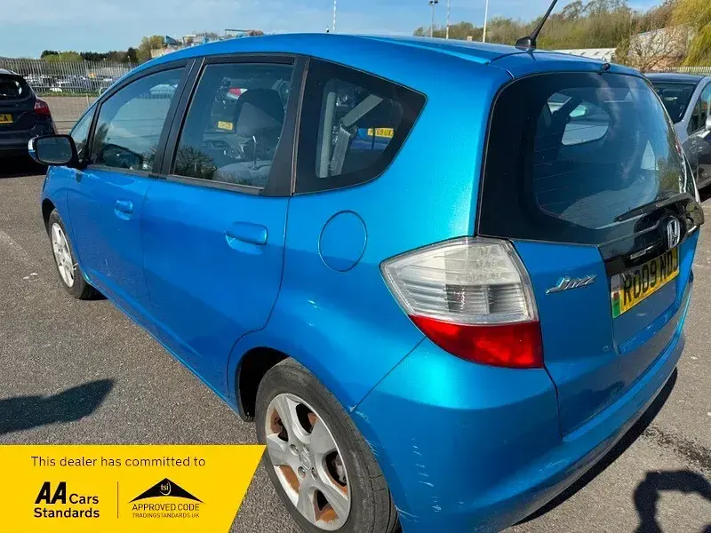 Used Honda Jazz ES 99 HP (72 kW) 2009 Blue Hatchback