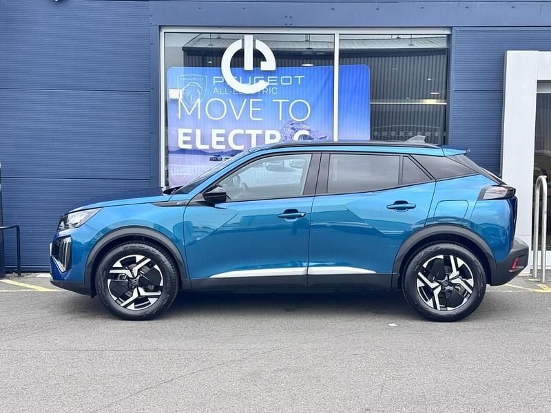 New Peugeot e-2008 Allure 113 kW (154 HP) 2025 Blue SUV
