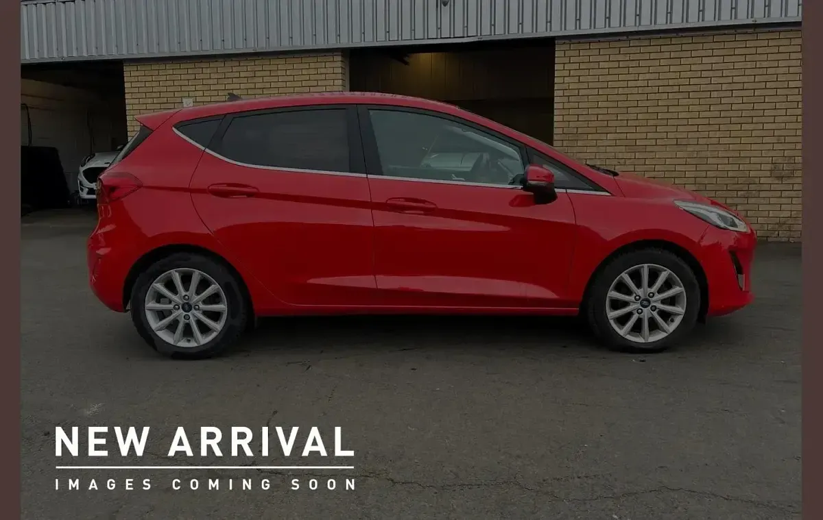 Used Ford Fiesta Titanium 94 HP (69 kW) 2020 Red Hatchback
