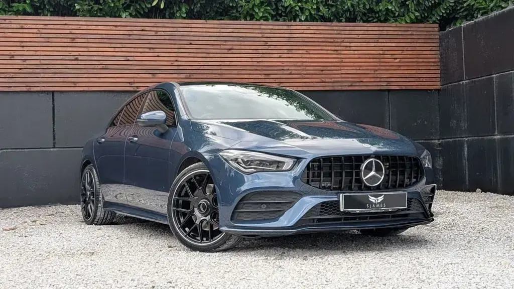 Used Mercedes CLA220 AMG Line Premium 2023 Blue Coupe