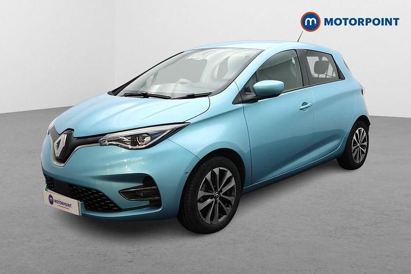 Used Renault Zoe GT-Line 100 kW (136 HP) 2021 Blue Hatchback