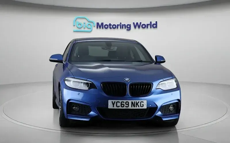 Used BMW 230 M Sport 252 HP (185 kW) 2019 Blue Coupe