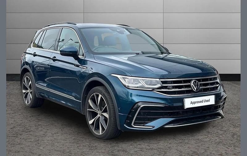 Used VW Tiguan R-line 150 HP (110 kW) 2023 Blue SUV
