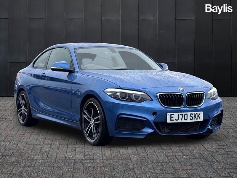 Used BMW 218 M Sport 136 HP (100 kW) 2020 Blue Coupe