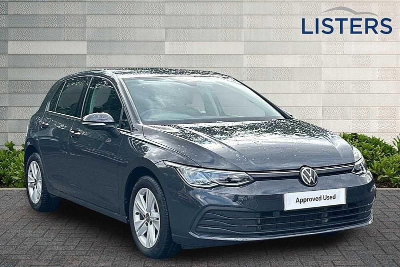 Grey Used 2023 VW Golf VIII Life Hatchback | £18,790 (Good price) - Image 1/4