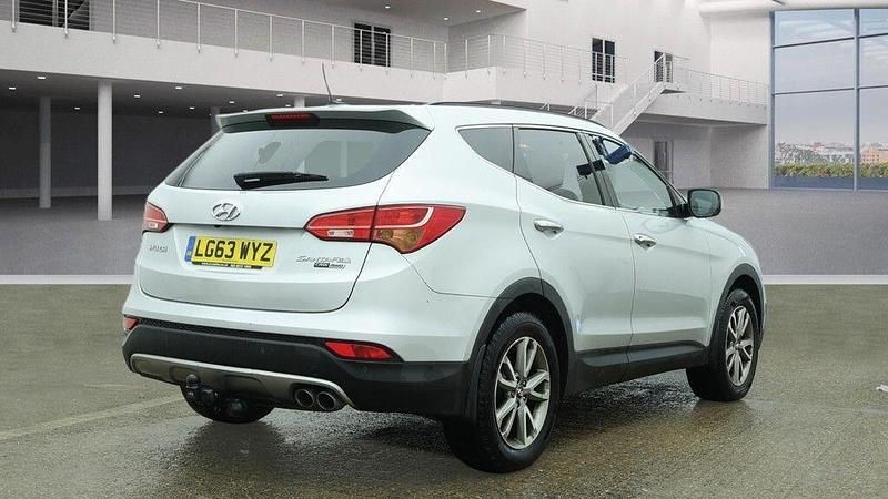 Used Hyundai Santa Fe Premium 194 HP (142 kW) 2013 Silver SUV