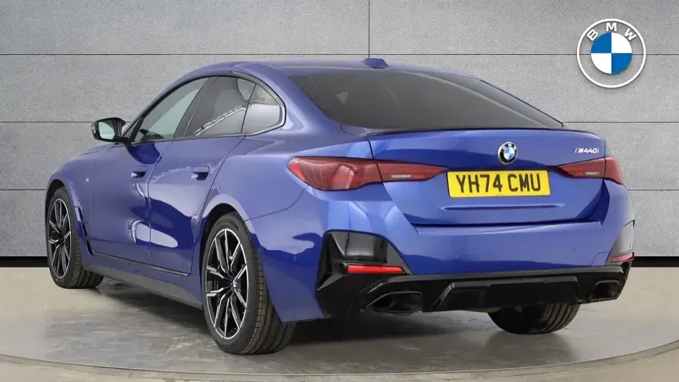 Used BMW M440 M Sport 369 HP (271 kW) 2024 Blue Sedan