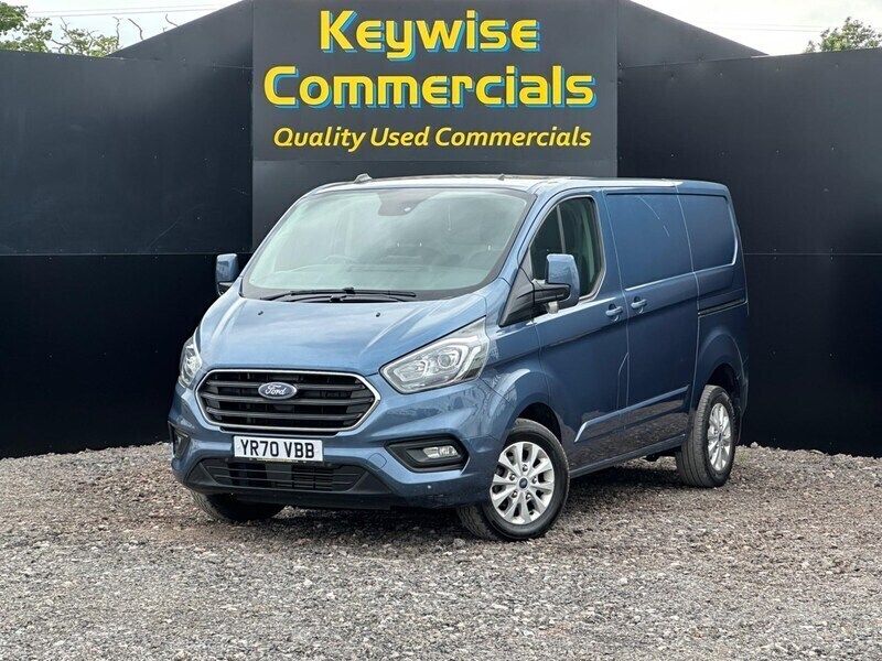 Blue Used 2020 Ford Transit Custom Limited Van | £15,290 (Fair price) - Image 1/2