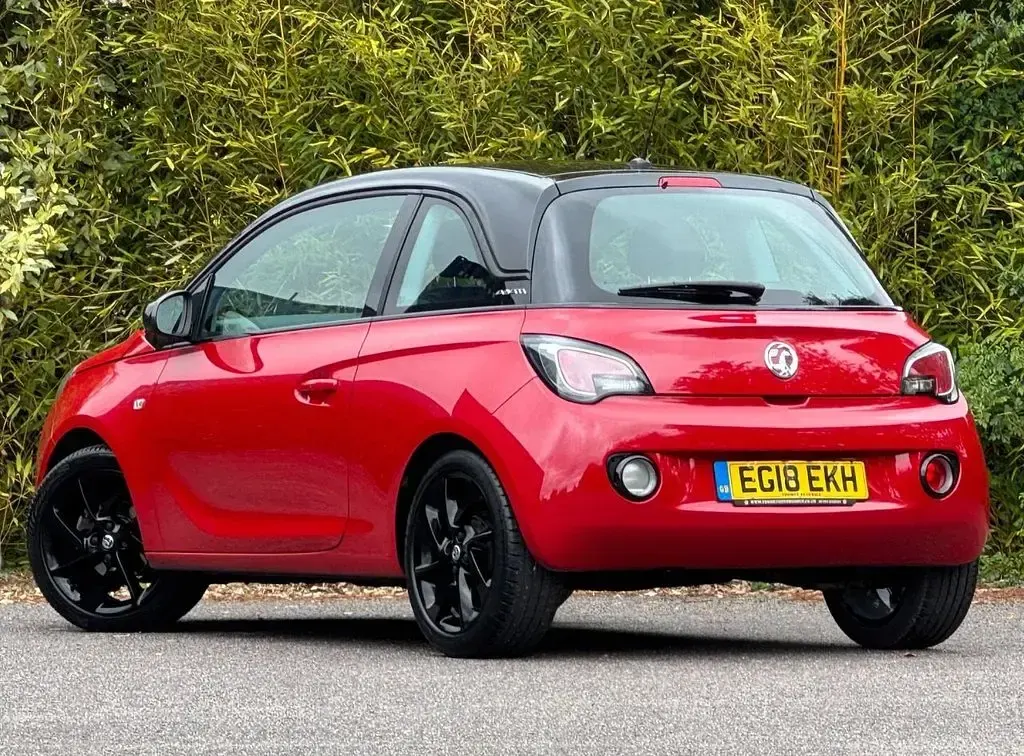 Used Vauxhall Adam 70 HP (51 kW) 2018 Red Hatchback