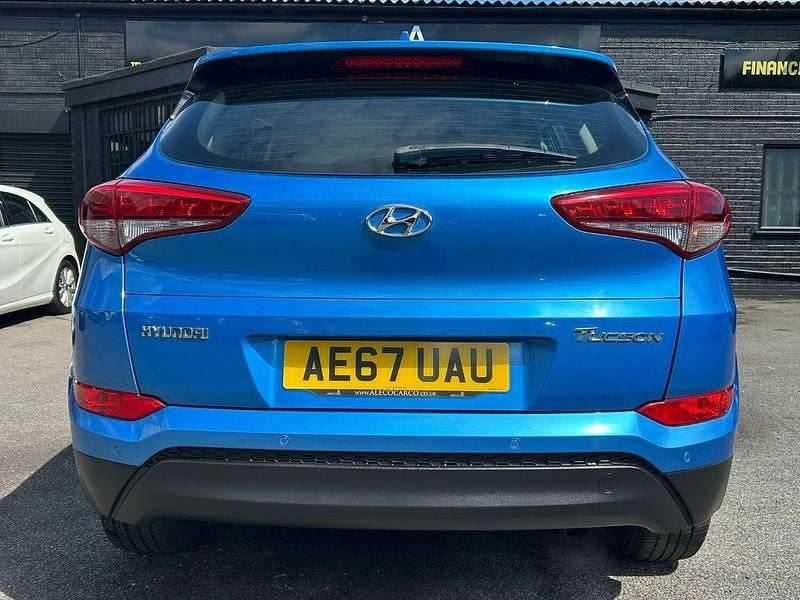 Used Hyundai Tucson SE 132 HP (97 kW) 2017 Blue SUV