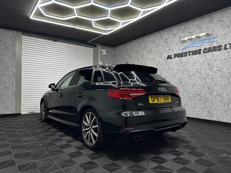 Used Audi A3 Black Edition 2018 Black Sedan