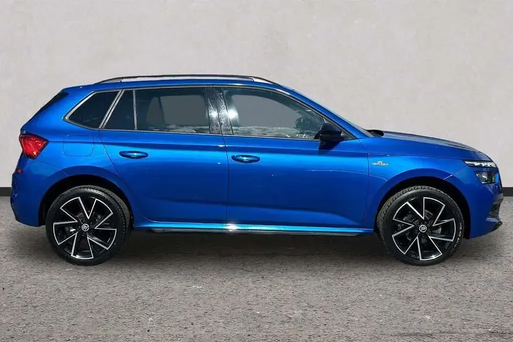 Used Skoda Kamiq Monte Carlo 108 HP (79 kW) 2022 Blue SUV