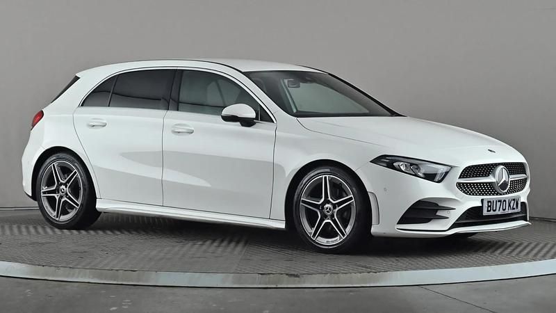 Used Mercedes A200 Executive 163 HP (119 kW) 2020 White Hatchback