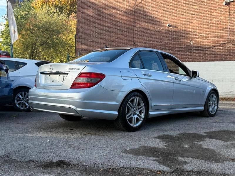 Used Mercedes C220 2009 Silver Sedan