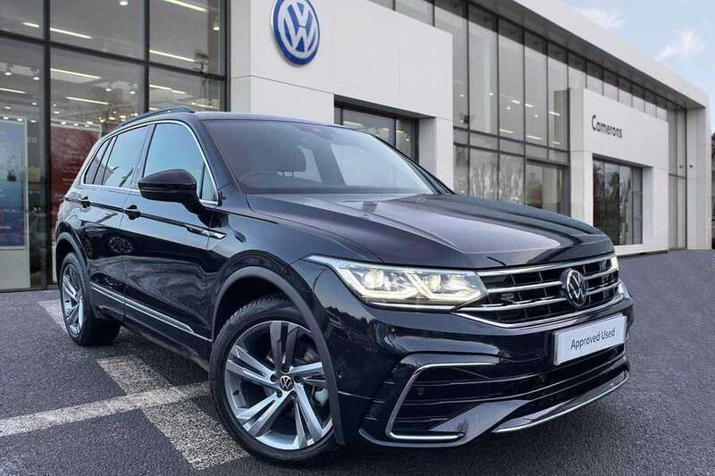 Black Used 2024 VW Tiguan Edition SUV | £31,499 (Expensive) - Image 1/4
