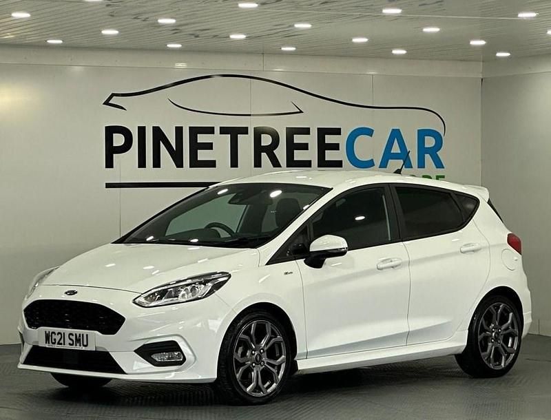 Usado Ford Fiesta ST-Line 95 CV (69 kW) 2021 Blanco Utilitario