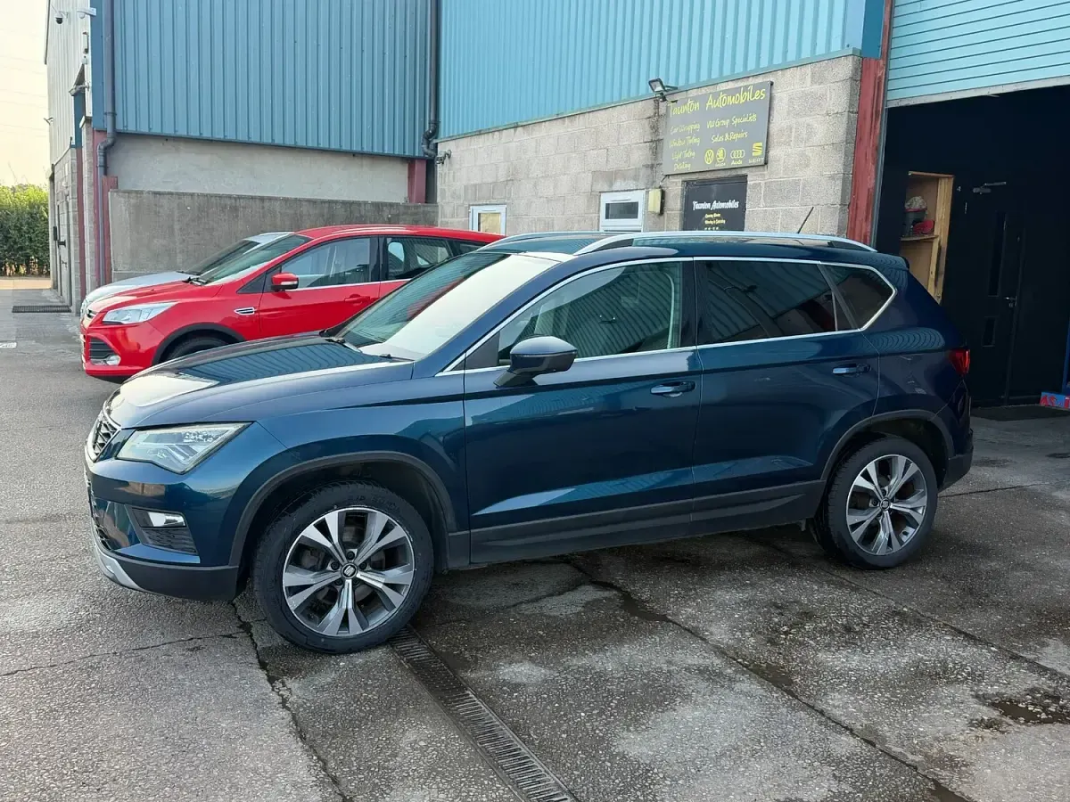 Used Seat Ateca Ecomotive 115 HP (84 kW) 2016 Blue SUV