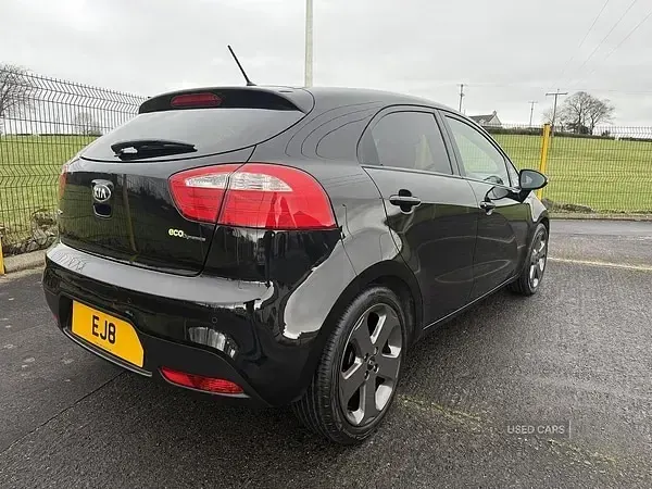 Used Kia Rio 90 HP (66 kW) 2015 Black Hatchback