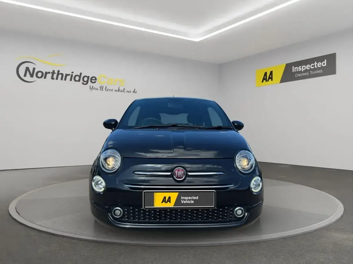 Used Fiat 500 Lounge 70 HP (51 kW) 2020 Black Hatchback