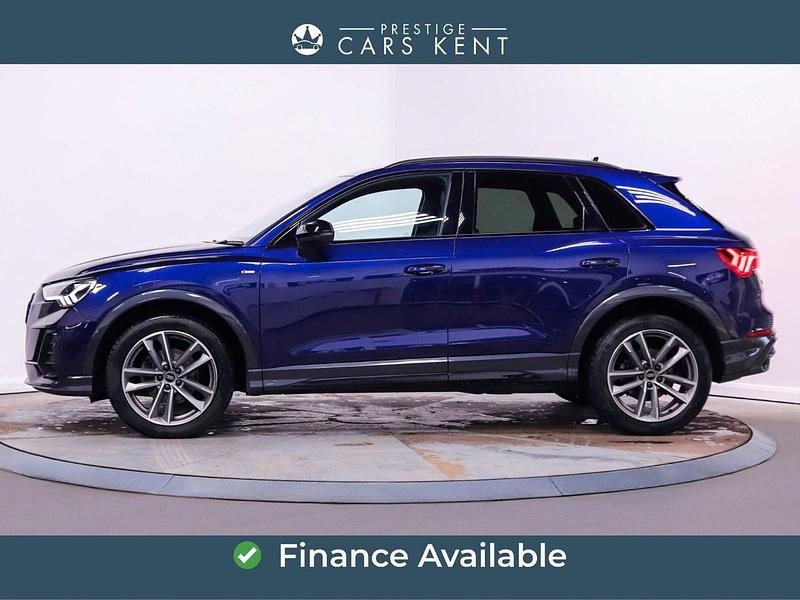 Used Audi Q3 Black Edition 150 HP (110 kW) 2022 Blue SUV