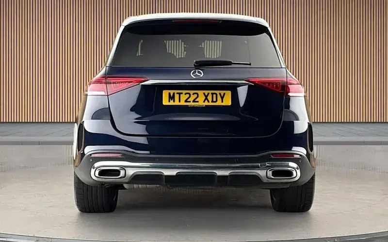 Used Mercedes GLE400 AMG line 330 HP (242 kW) 2022 Blue SUV