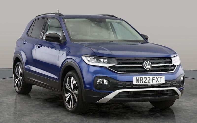 Blue Used 2022 VW T-Cross Black Edition SUV | £18,287 (Fair price) - Image 1/2