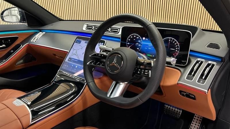 Used Mercedes S580 AMG line 510 HP (375 kW) 2025 Black Sedan