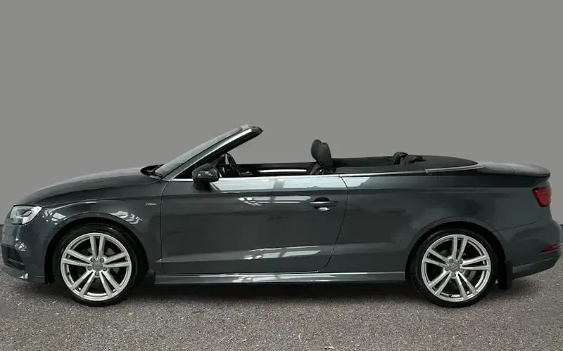 Used Audi A3 Cabriolet S-Line 150 HP (110 kW) 2017 Grey Cabriolet