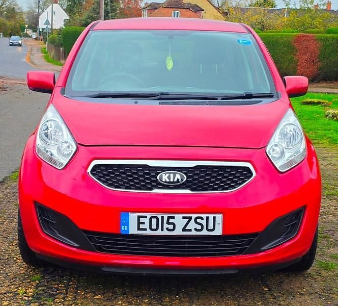 Used Kia Venga Air 89 HP (65 kW) 2015 Red Hatchback