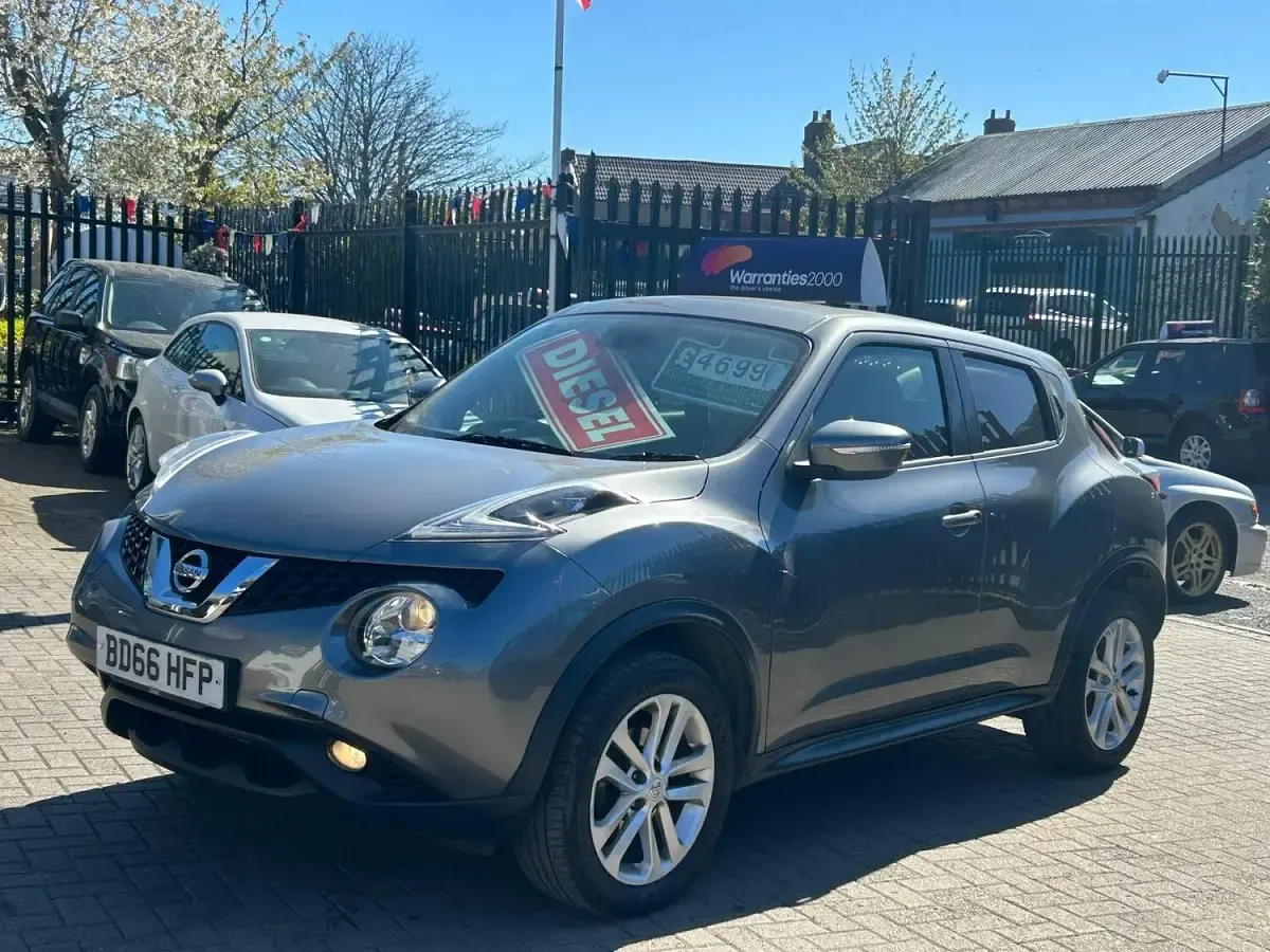 Used Nissan Juke N-Connecta 110 HP (80 kW) 2016 Grey SUV