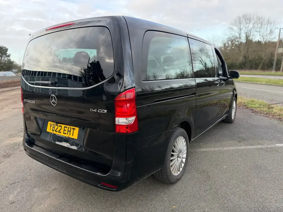 Used Mercedes Vito 2022 Black Van
