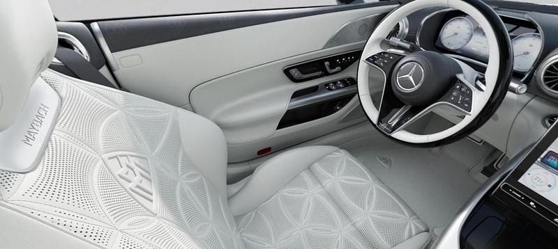 New Mercedes S680 2026 White Sedan