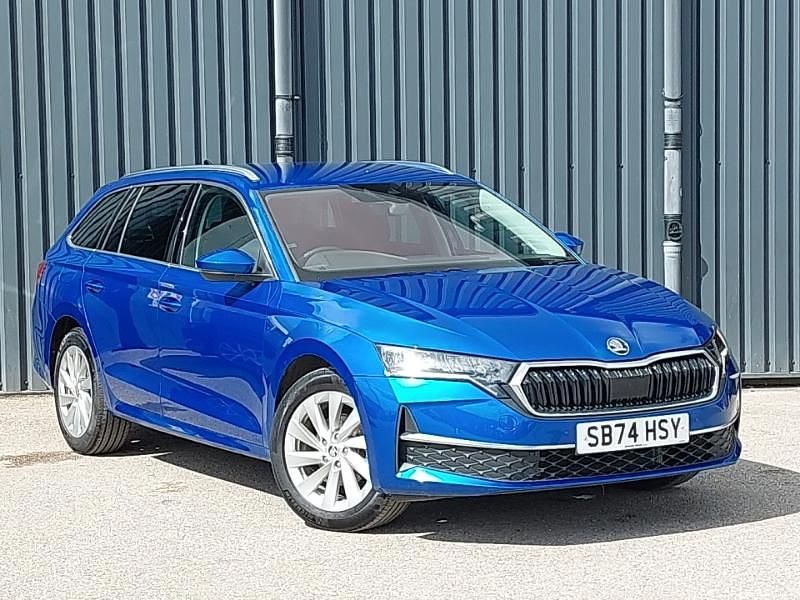 Used Skoda Octavia SE L 150 HP (110 kW) 2024 Blue Estate