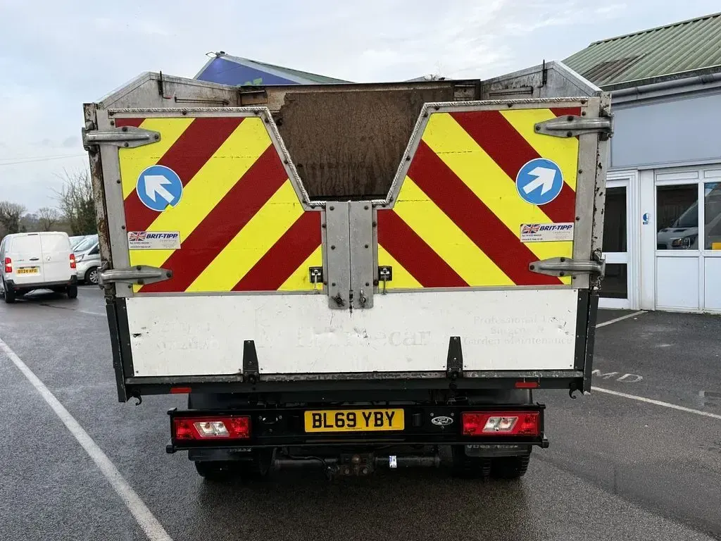 Used Ford Transit S 130 HP (95 kW) 2020 White Cabriolet