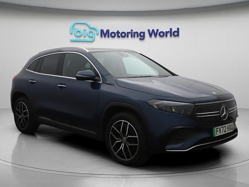 Blue Used 2022 Mercedes EQA350 AMG Line Premium SUV | £23,500 (Fair price) - Image 1/4