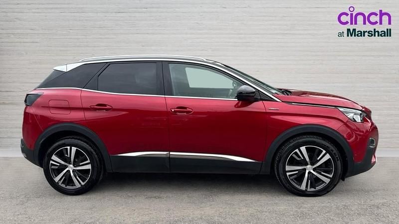 Used Peugeot 3008 GT-line 131 HP (96 kW) 2020 Red SUV