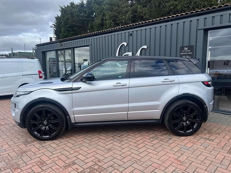 Used Land Rover Range Rover evoque Dynamic 190 HP (139 kW) 2014 Silver SUV