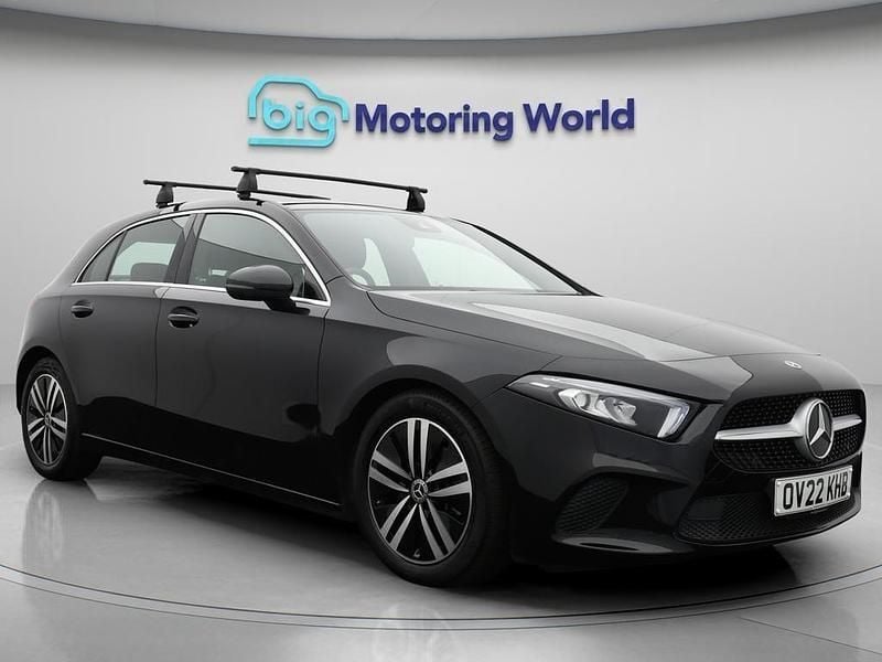 Black Used 2022 Mercedes A180 Hatchback | £17,400 (Good price) - Image 1/4